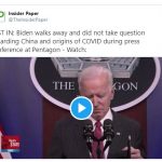 【速報】バイデン、米国防総省でやらかす ※動画あり