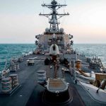 米ミサイル駆逐艦が台湾海峡を通過、バイデン政権で初