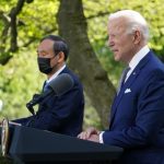 日米首脳、対面で初の会談　中国、台湾やウイグルなど協議