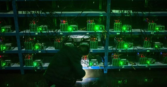 韓国政府が来年から仮想通貨採掘利益から電気料金を差し引いた金額に所得税を課す。［中央フォト］