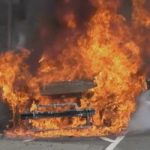 【韓国】LGバッテリーを搭載した電気自動車が爆発炎上