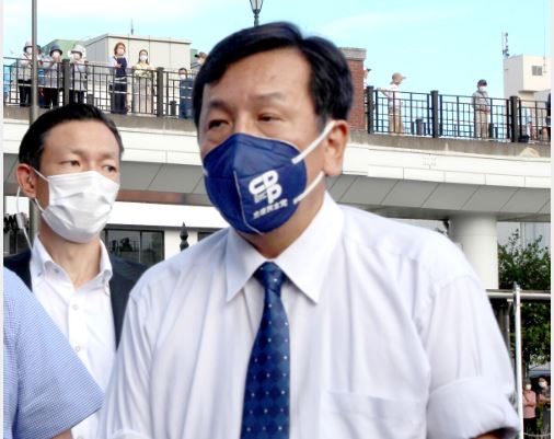 街頭演説に立った立民・枝野代表が東京8区の件での不満を聴衆にぶちまけてしまった模様