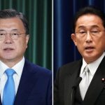 岸田首相が電話会談で韓国文在寅に冷たく接するｗ