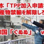 日本「TPP加入申請なら水産物禁輸を解除しろ」　韓国「ぐぬぬ」　ｗ