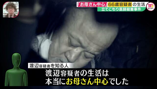 「お母さんに何かあったら心が折れて…」立てこもり医師殺害　66歳容疑者”母親中心”の生活