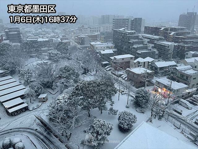 10日(木)は東京で大雪の予想　1月6日より降る？積もる？