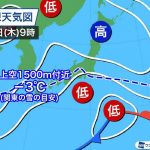 明日10日(木)の関東は朝から雪　東京で10cm、内陸部は20cm前後の積雪も