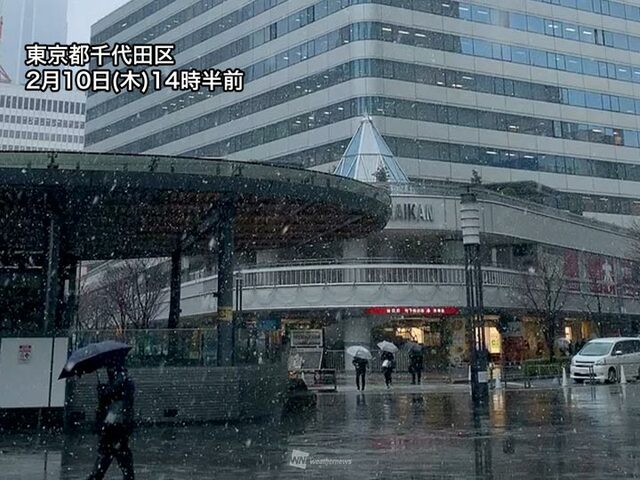 今夜は積雪増加で交通機関に影響のおそれ　明日朝は路面凍結に注意を