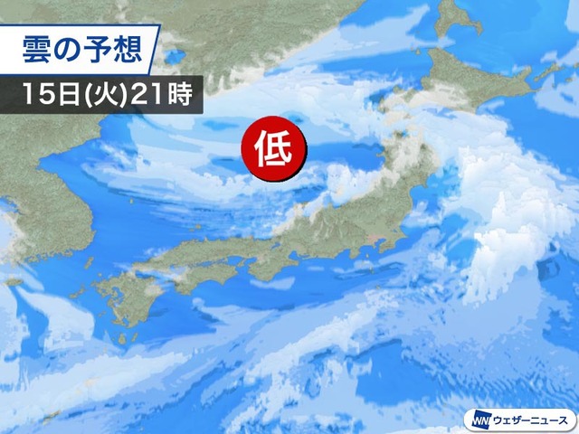 日本海側は明日から雪が降り出す　北陸など17日(木)ピークに大雪警戒