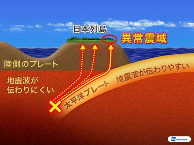 三重県南東沖で深発地震　異常震域がみられ関東や東北で揺れ