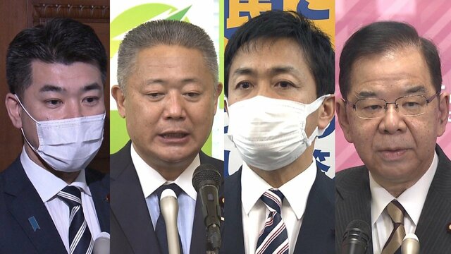 「野党内政局」が原因?野党各党が軒並み支持率低下