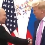 話題動画【バイデンとの違い】プーチンとの会談で、プーチンの手を激しく引き寄せ圧倒的な威厳を示す／45thトランプ大統領「私よりもプーチンを厳しく扱った人は誰もいなかった」