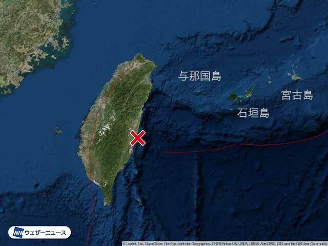 台湾付近でM6.6の地震　沖縄で震度2　台湾では震度6弱　津波被害の心配なし