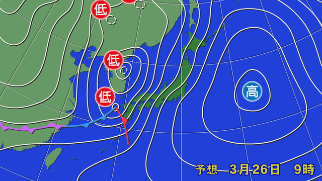 土曜日は西日本を中心に大荒れのおそれ　大雨・暴風・高波に警戒