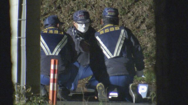 茨城・行方市の市道でひき逃げ事件 女性が意識不明の重体