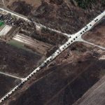 【朗報】ロシア軍の64km車列、燃料切れと渋滞で詰むｗ￼