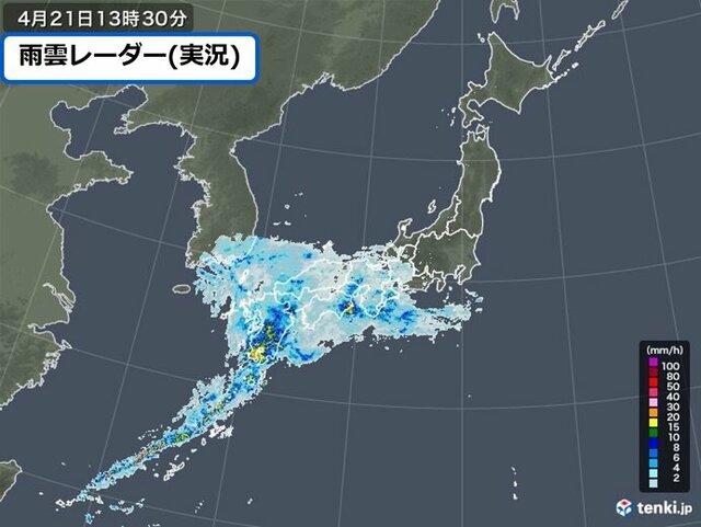 今夜　関東や東海で雨雲発達のおそれ　バケツをひっくり返したような雨も　ピークは?