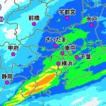 【天気】静岡県に土砂災害警戒情報…関東・東海は短時間強雨に注意・警戒