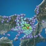 大阪府・京都府・兵庫県で震度3の地震　震源は京都府南部