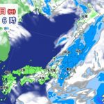 今夜にかけて東～北日本で雨　月曜日は天気の急変に注意　3～5日は晴れて夏日も
