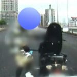 【独自】バイク急停車＆棒状のもので殴打か 車道ふさぎ威嚇…追いかけられた被害者語る“恐怖の瞬間”