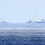 つり上げたカズワン、沈没地点より深い１８２ｍの海底に落下