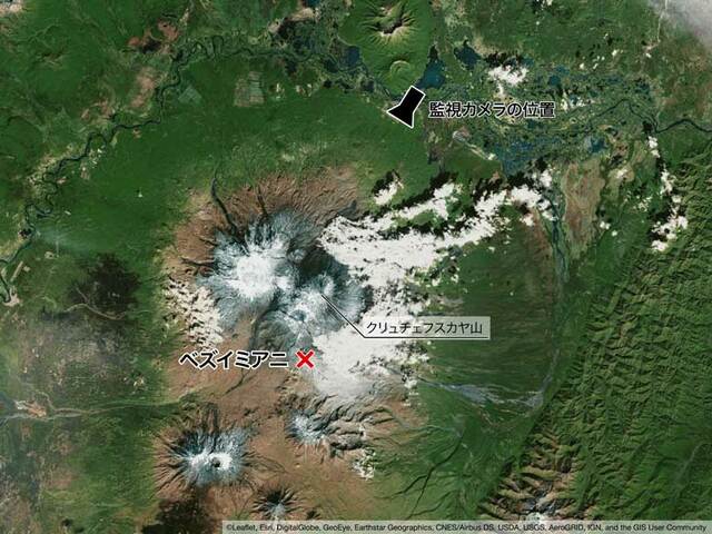 カムチャツカ半島 ベズィミアニィ火山で噴火　噴煙は約1万5000mに