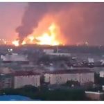 【緊急速報】上海の石油化学施設で大爆発　パイプライン自体が崩壊ｗ￼