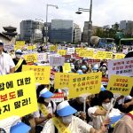 ソウルで旧統一教会信者が抗議集会…安倍氏銃撃契機、団体への批判に「偏向報道だ」