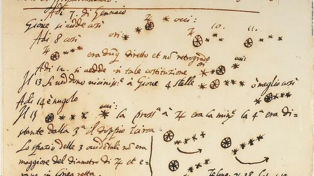 貴重な「ガリレオの手稿」、偽物だった　米大学図書館が発表