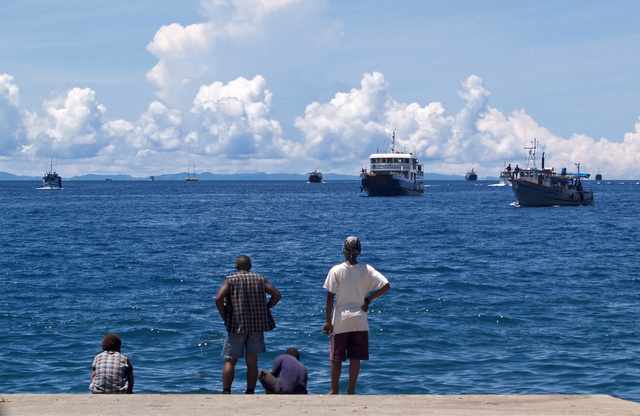 ソロモン諸島、米巡視船の入港拒否