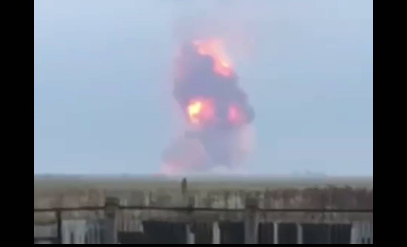米メディア、クリミアで発生した弾薬庫爆発はウクライナ軍特殊部隊が関与