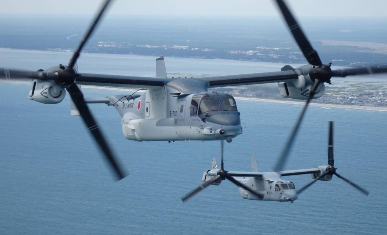オスプレイ運用を継続する米海兵隊と陸自、飛行停止した米空軍との違いは操縦方法