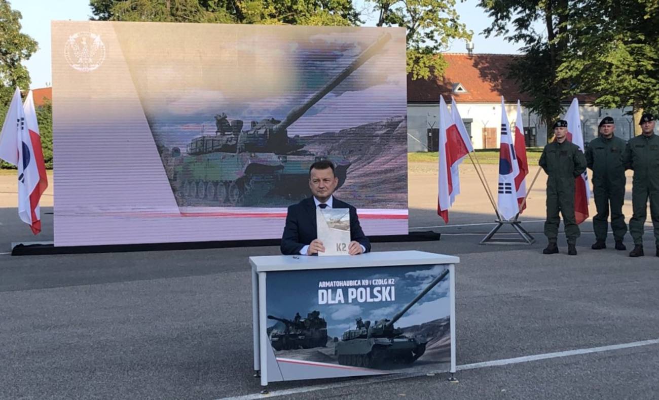 ポーランド国防相の訪韓が中止、K2とK9の出庫式は予定通り実施