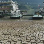 【中国崩壊】三峡ダム下流が猛暑で干上がり食糧危機の恐れｗ￼