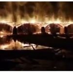 【中国崩壊】築900年の重要文化財の橋が焼け落ちる 放火疑い（動画あり）￼