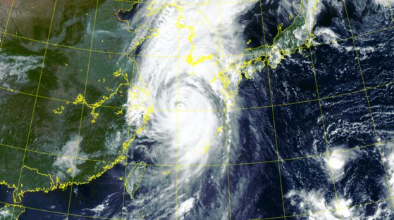 台風の法則まで破った台風１１号…前例ない強度で明日午前韓国上陸