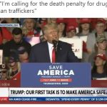 【動画】トランプ大統領「麻薬の売人や人身売買の犯人に死刑を求める」：オハイオラリー／デサンティス知事は、麻薬を持ち込む不法移民にバイデンは何もしないと批判