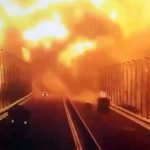「ウクライナのテロ」と断定　クリミア橋爆発でプーチン大統領