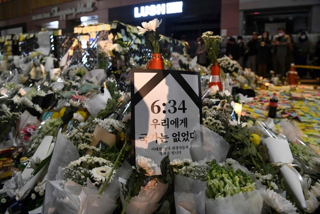 韓国雑踏事故、捜査対象の警察官が自宅で死亡
