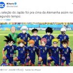 W杯ドイツ戦 日本代表はアニメヒーロー軍団？！ ネットでブラジル人が大盛り上がり