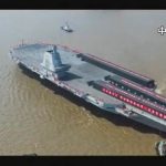 中国海軍が最新空母や駆逐艦のPR動画公開　海軍力向上をアピールか