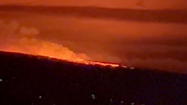 ハワイで火山噴火　世界最大マウナロア