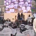 【韓国崩壊】ハロウィン転倒で政府への怒り爆発し大規模デモ発生￼