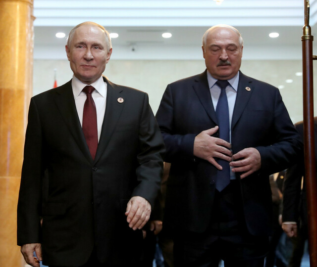 プーチン氏、ベラルーシ訪問へ　対ウクライナ「戦争協力」焦点