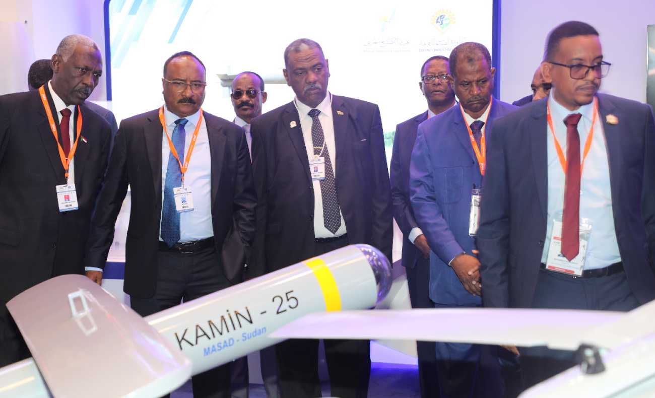 無人航空機分野に挑戦するスーダン、IDEXで徘徊型弾薬Kamin-25を発表