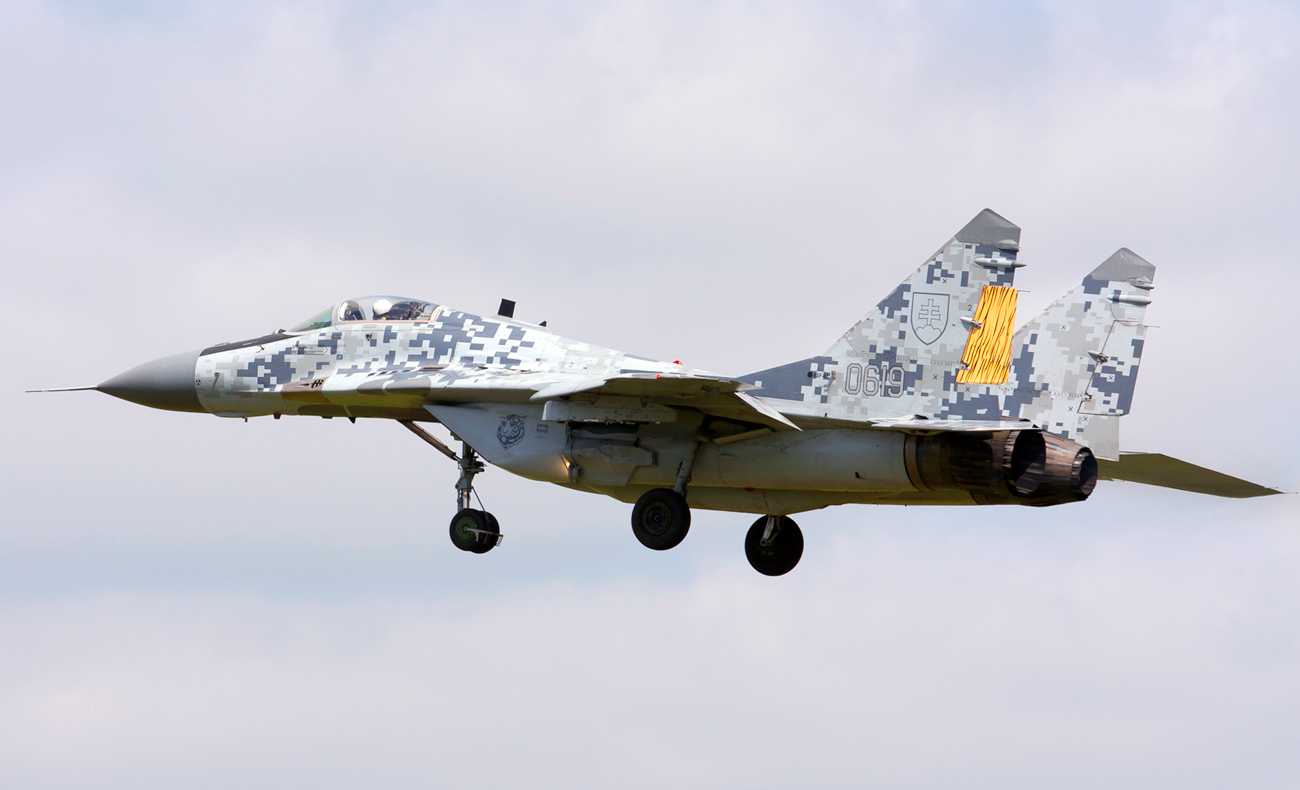 ウクライナにMiG-29を提供したスロバキア、米国とEUから計8.73億ドルの補填を獲得