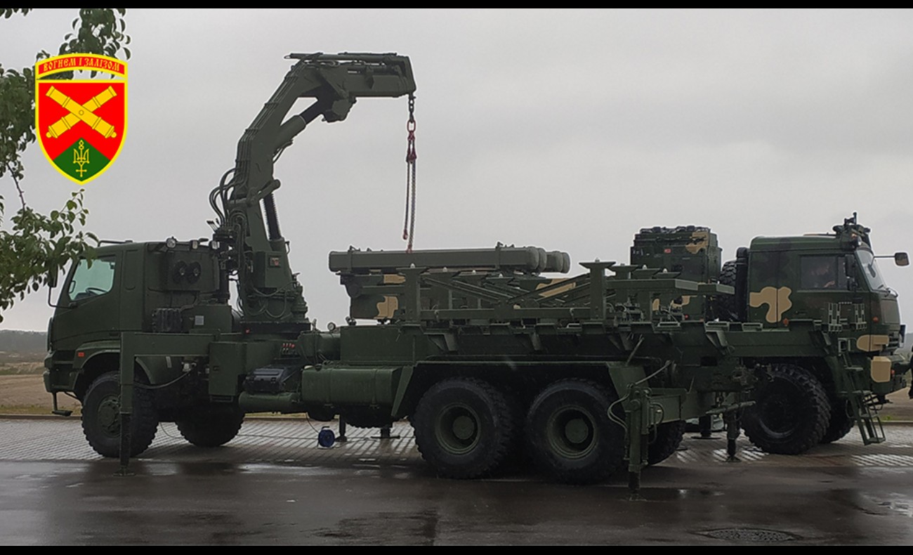 ウクライナ陸軍が運用するトルコ製多連装ロケットシステムの画像が登場