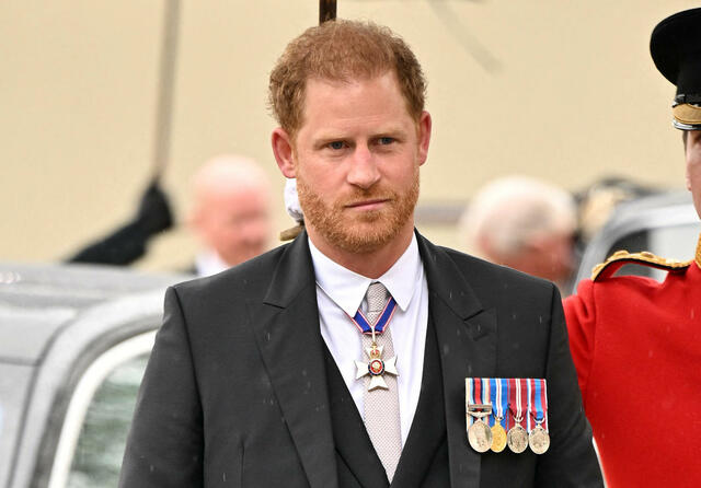 ヘンリー王子が馬車に乗った国王夫妻を見つめる　CNN報じる　チャールズ国王戴冠式