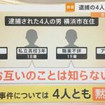 逮捕された16歳～19歳の4人は全員「横浜市在住」銀座ロレックス専門店の強盗　多数の時計が見つからず・・・“指示役”いる可能性も【Nスタ解説】